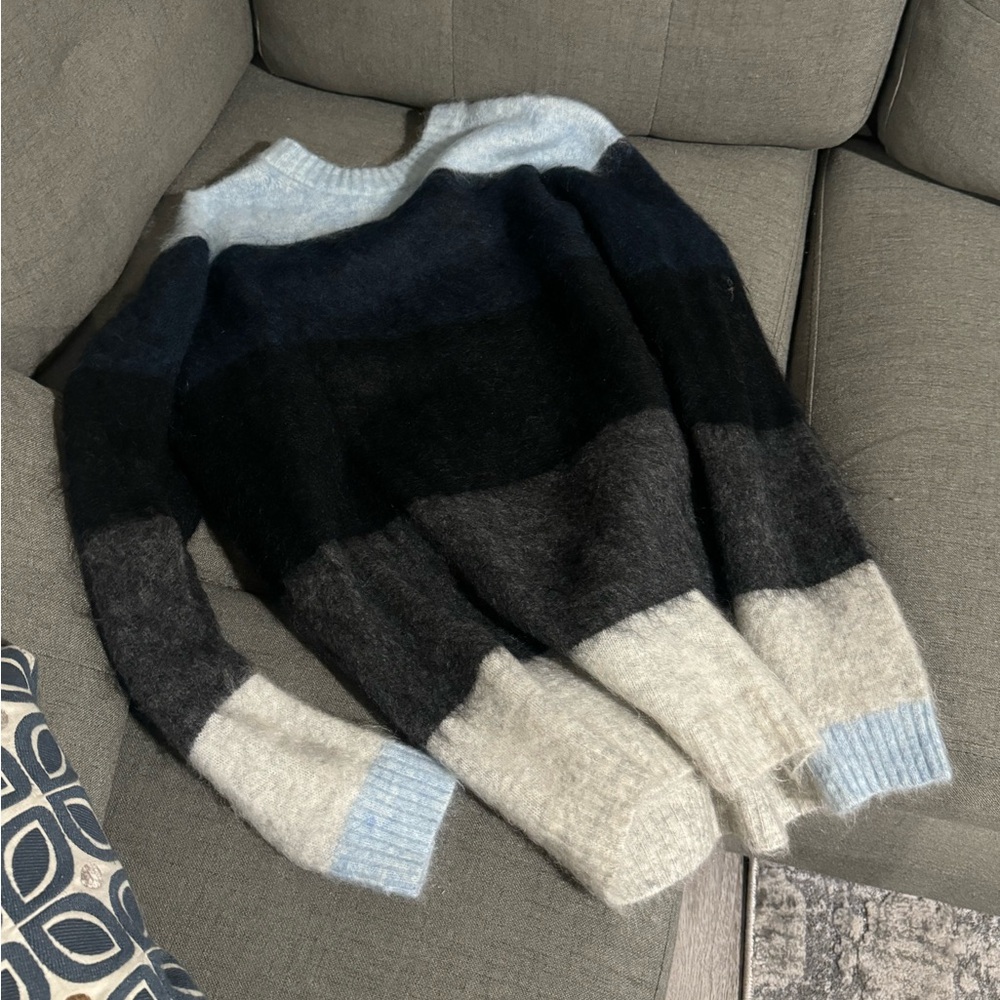 Acne Studios blue stripe sweater